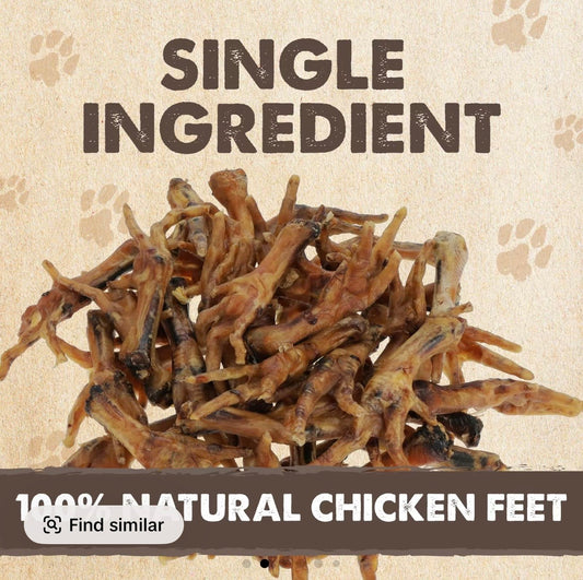 All-Natural Chicken Feet Dog Chews - Treats
